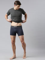 Faso Men's Cotton Outer Elastic Trunk (Pack of 2)