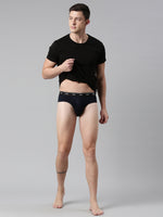 Faso Men's Cotton Outer Elastic Brief (Pack of 2)