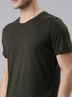 FASO Men’s Cotton Crew Neck Casual T-Shirt