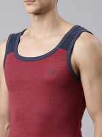Faso Men's Cotton Color Vest