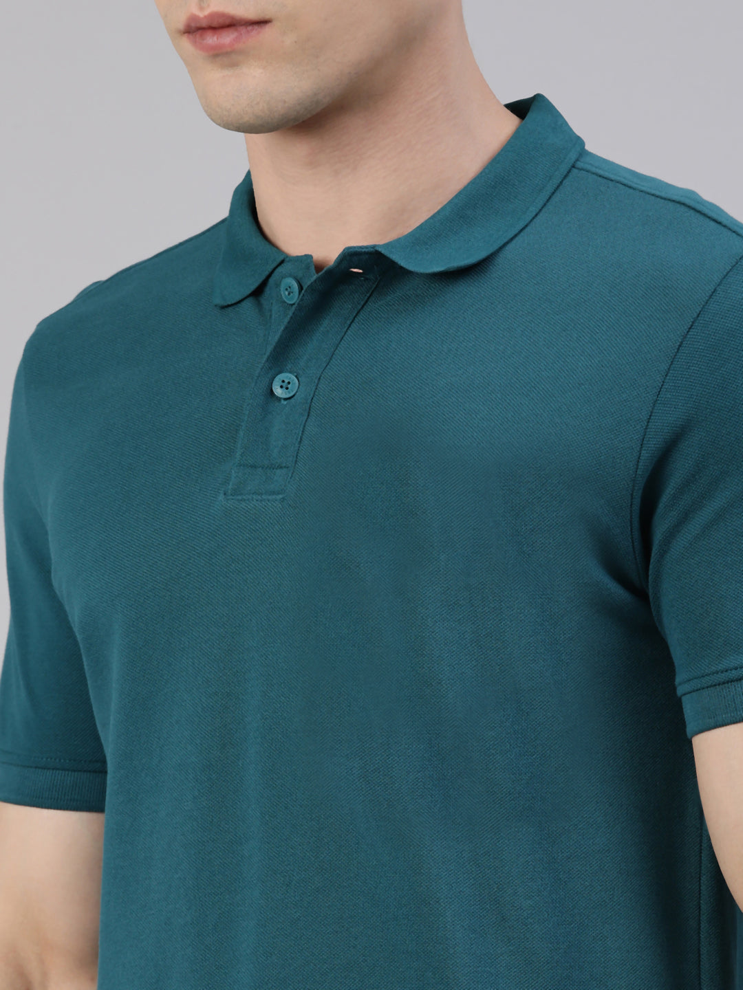 Faso Men's Cotton Polo T-shirt