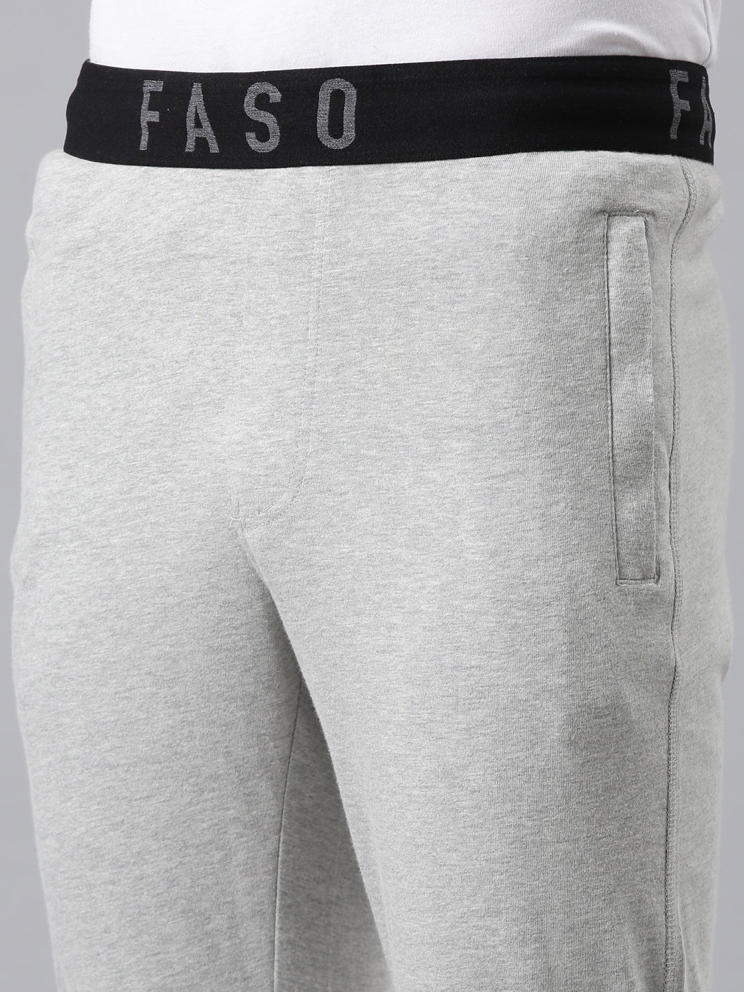 Faso Men's Premium Outer Elastic Track Pant