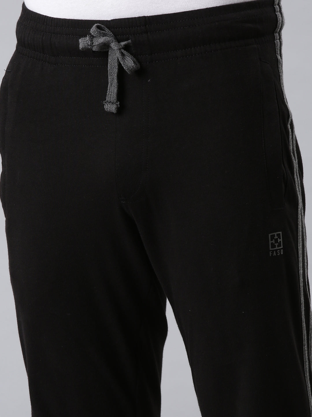 Faso Men's Premium Stripe Track Pants