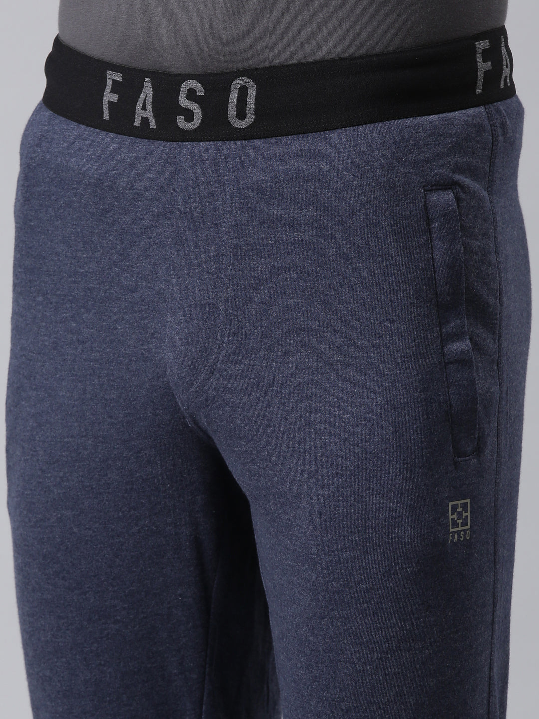 Faso Men's Premium Outer Elastic Track Pant
