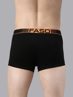 Faso Men's Cotton Neon Outer Elastic Trunk (Pack of 2)