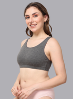 Faso Women's Cotton Beginners Sports Bra