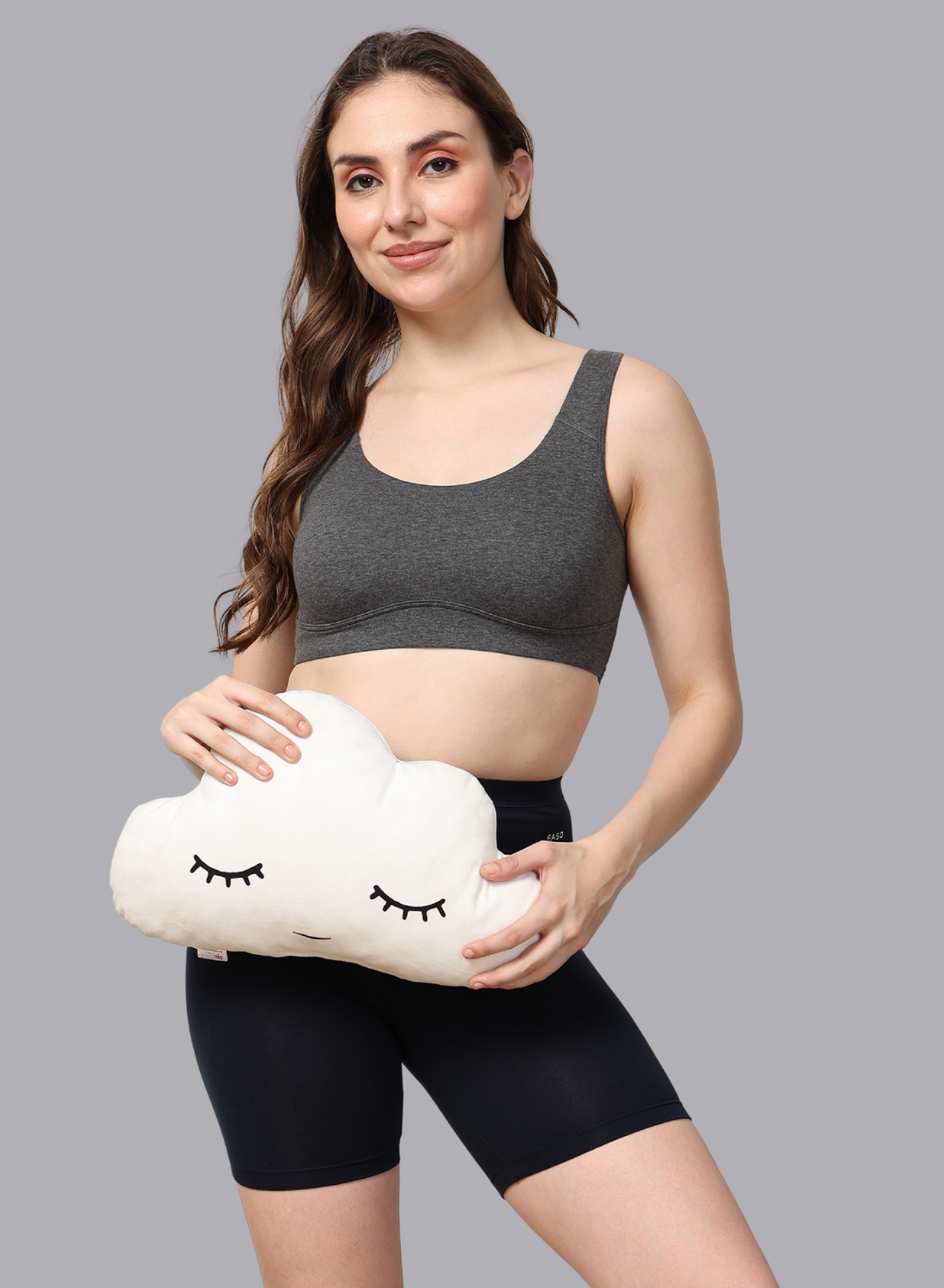 Faso Women's Cotton Moulded Sports Bra