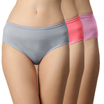 Faso Women's Cotton Inner Hipster (Pack of 3)
