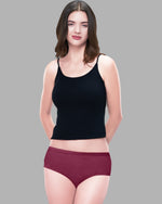 Faso Women's Cotton Inner Hipster (Pack of 2)