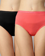 Faso Women's Cotton Inner Hipster (Pack of 2)