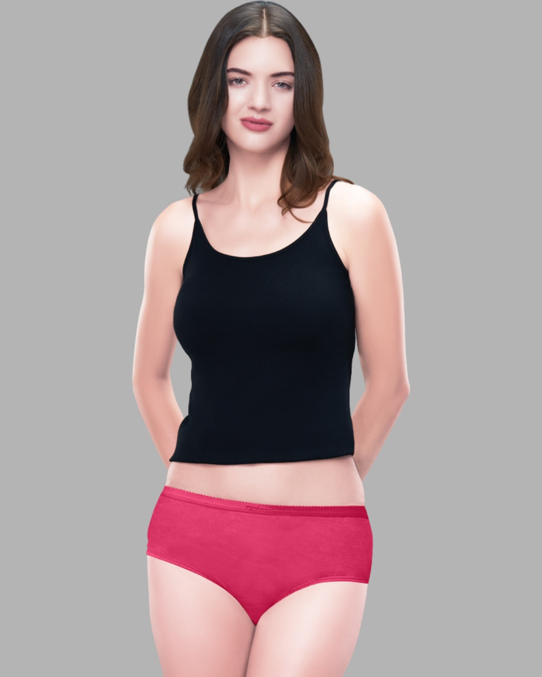 Faso Women's Cotton Inner Hipster (Pack of 2)