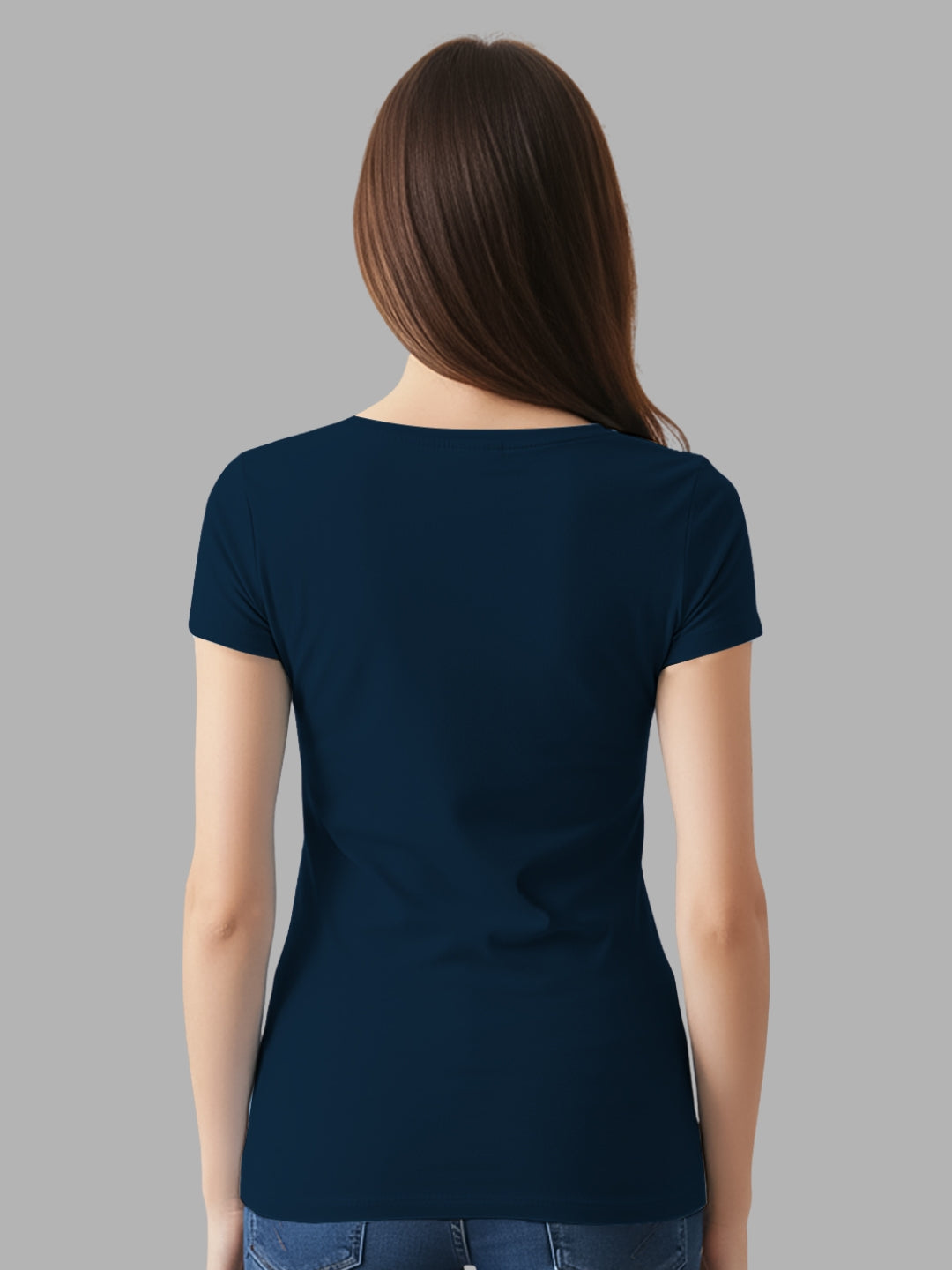 FASO Women’s Cotton Round Neck T-shirt (Pack of 2)