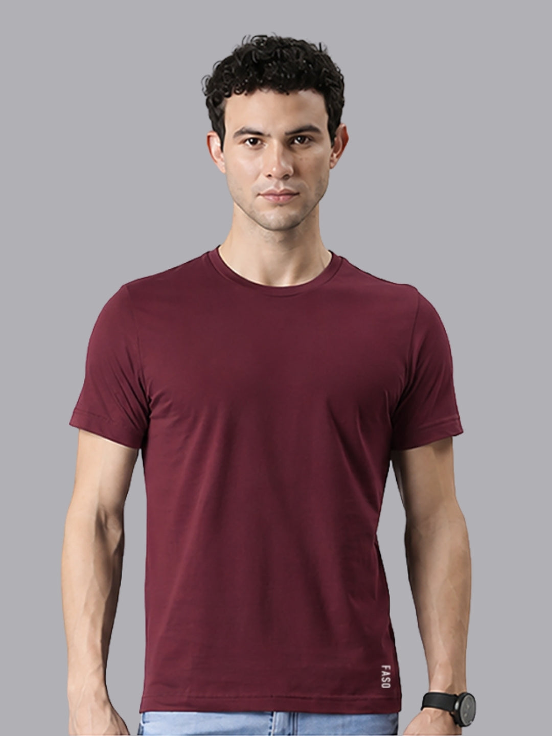 Faso Men's Round Nick T-shirt