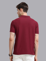FASO Men's Polyester Polo T-shirt