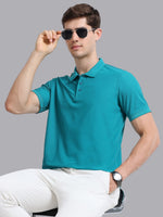 FASO Men's Polyester Polo T-shirt