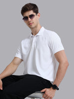 FASO Men's Polyester Polo T-shirt