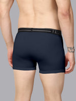 Faso Men's Cotton Outer Elastic Trunk (Pack of 2)