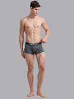 Faso Men's Cotton Neon Outer Elastic Trunk (Pack of 2)