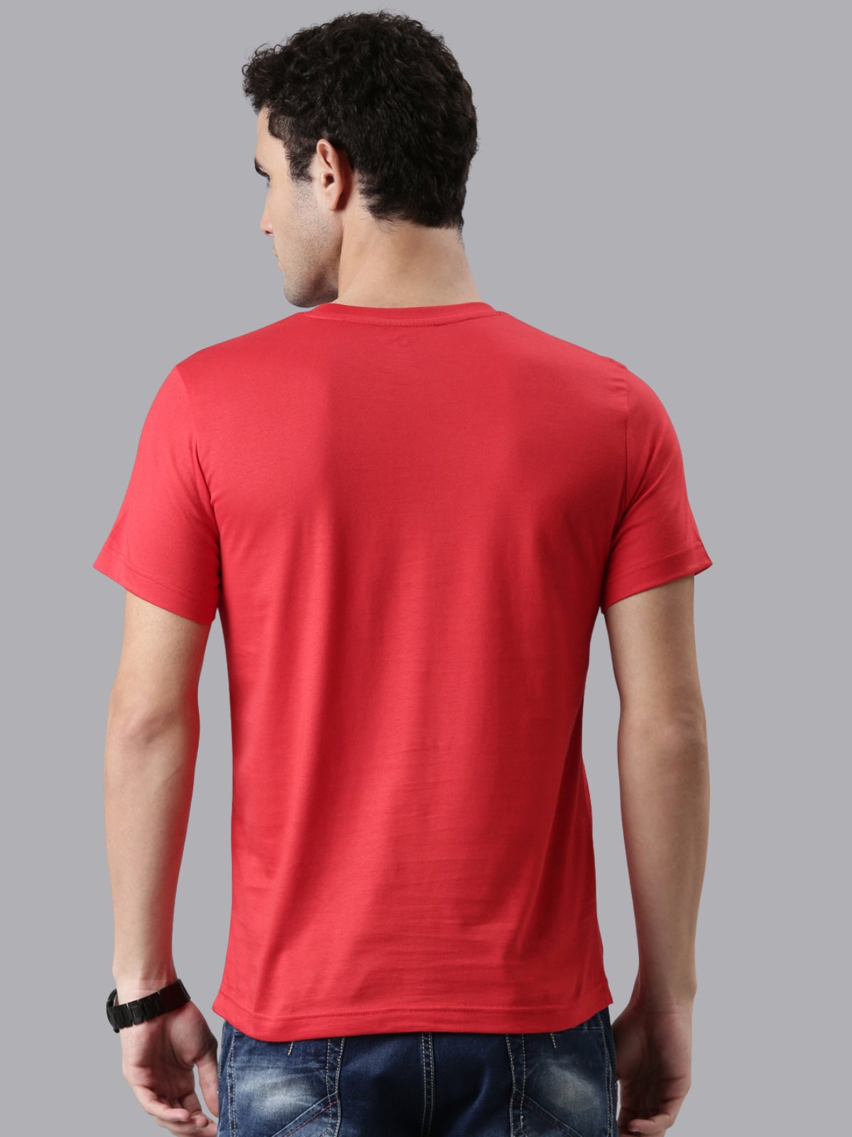 FASO Men’s Cotton Crew Neck Casual T-Shirt