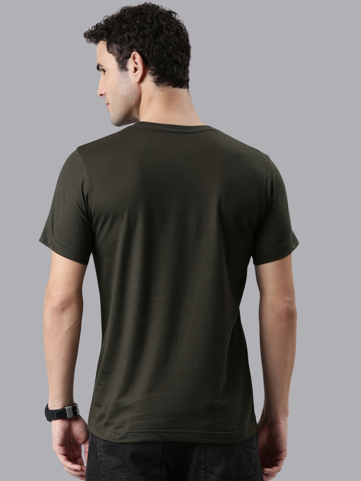 FASO Men’s Cotton Crew Neck Casual T-Shirt