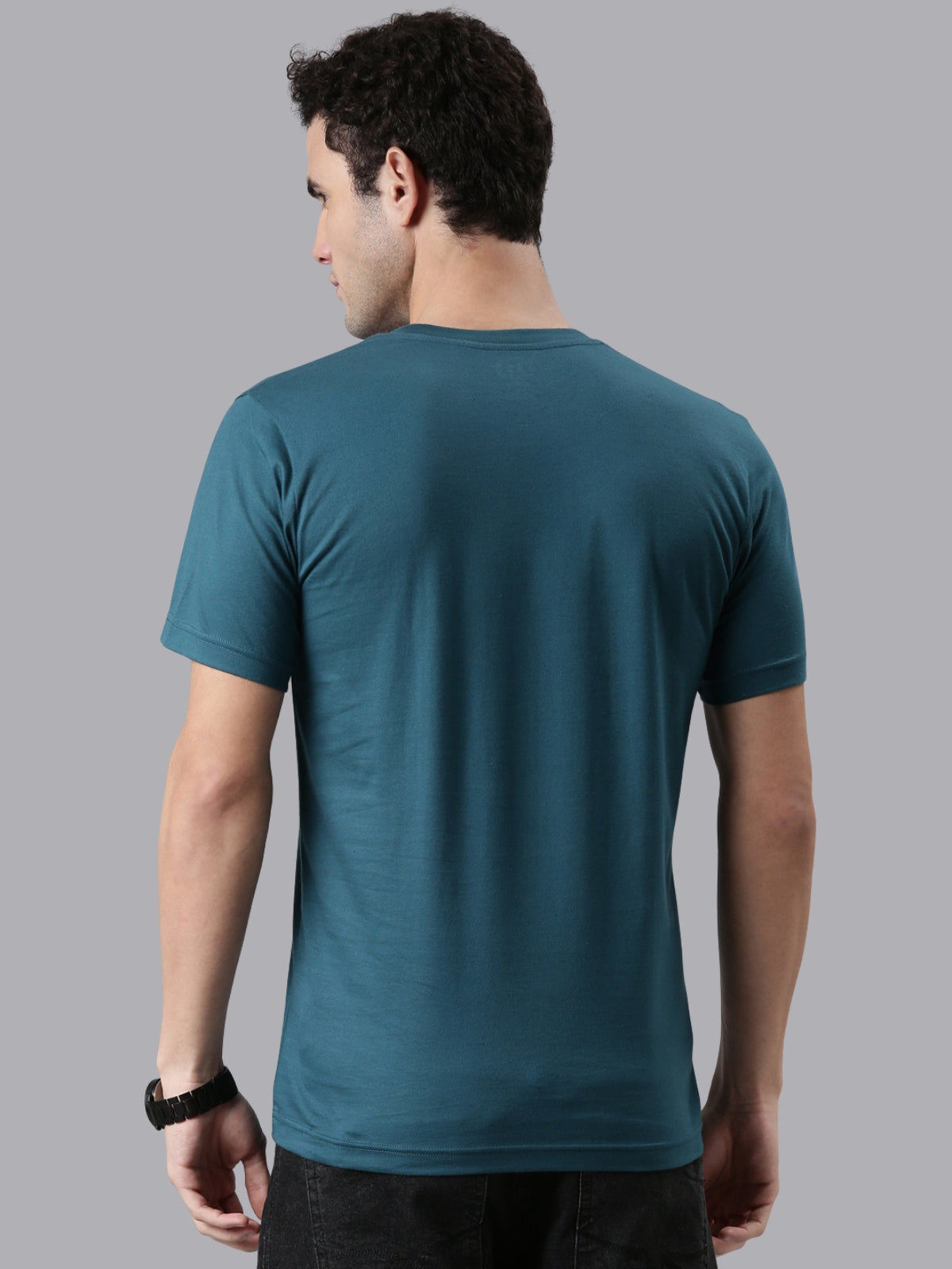 FASO Men’s Cotton Crew Neck Casual T-Shirt