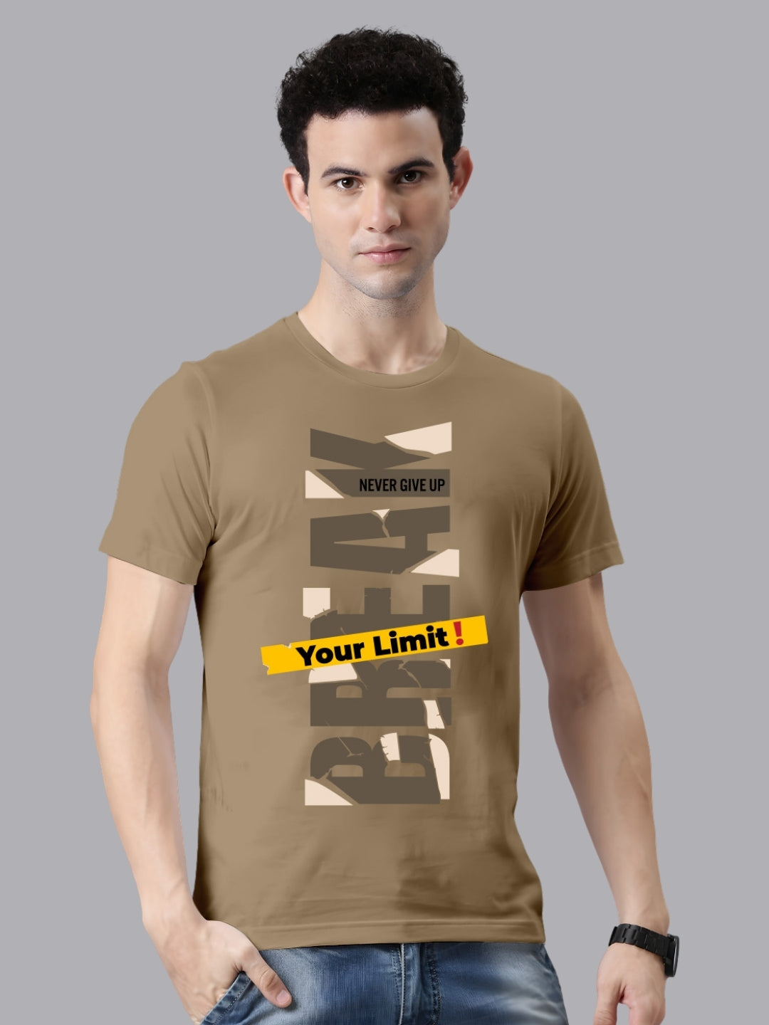 FASO Men’s Premium Cotton Printed T-Shirt