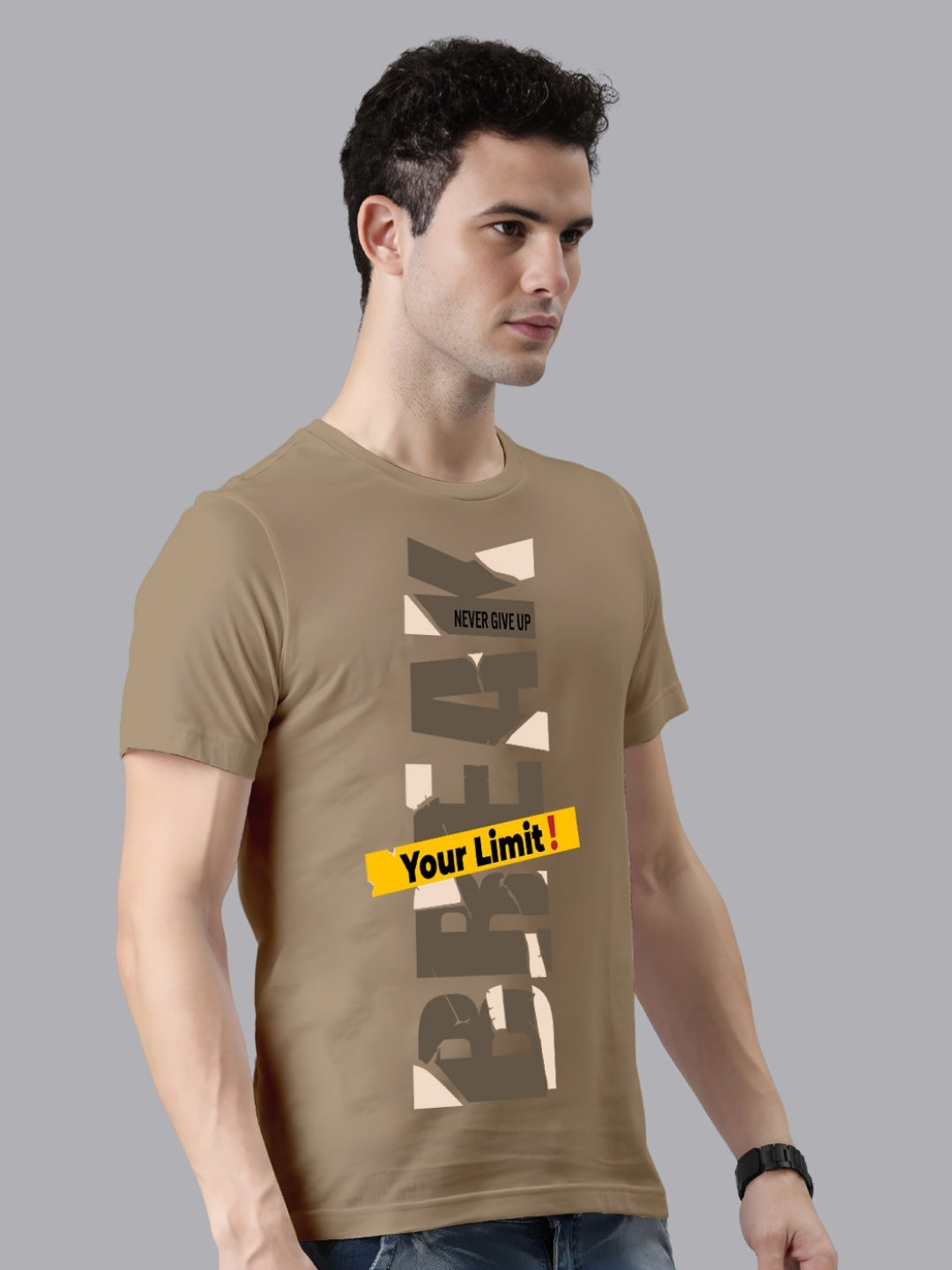 FASO Men’s Premium Cotton Printed T-Shirt