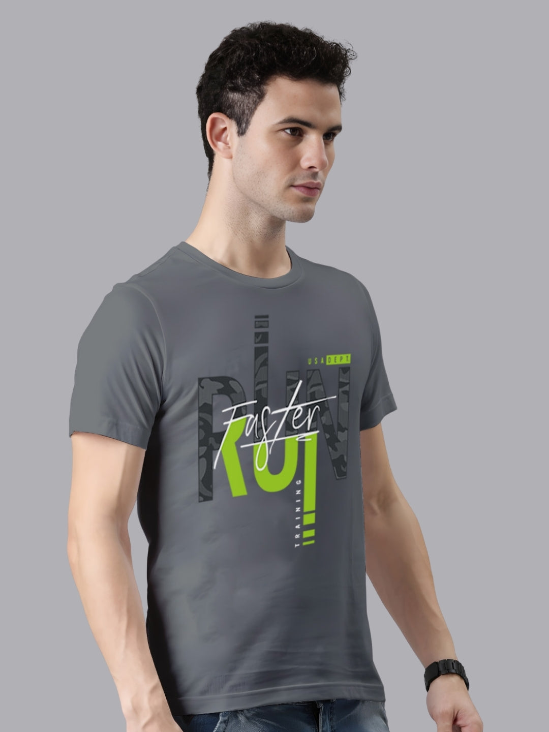 FASO Men’s Premium Cotton Printed T-Shirt