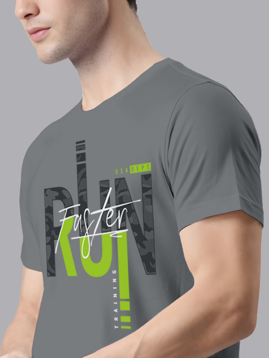 FASO Men’s Premium Cotton Printed T-Shirt
