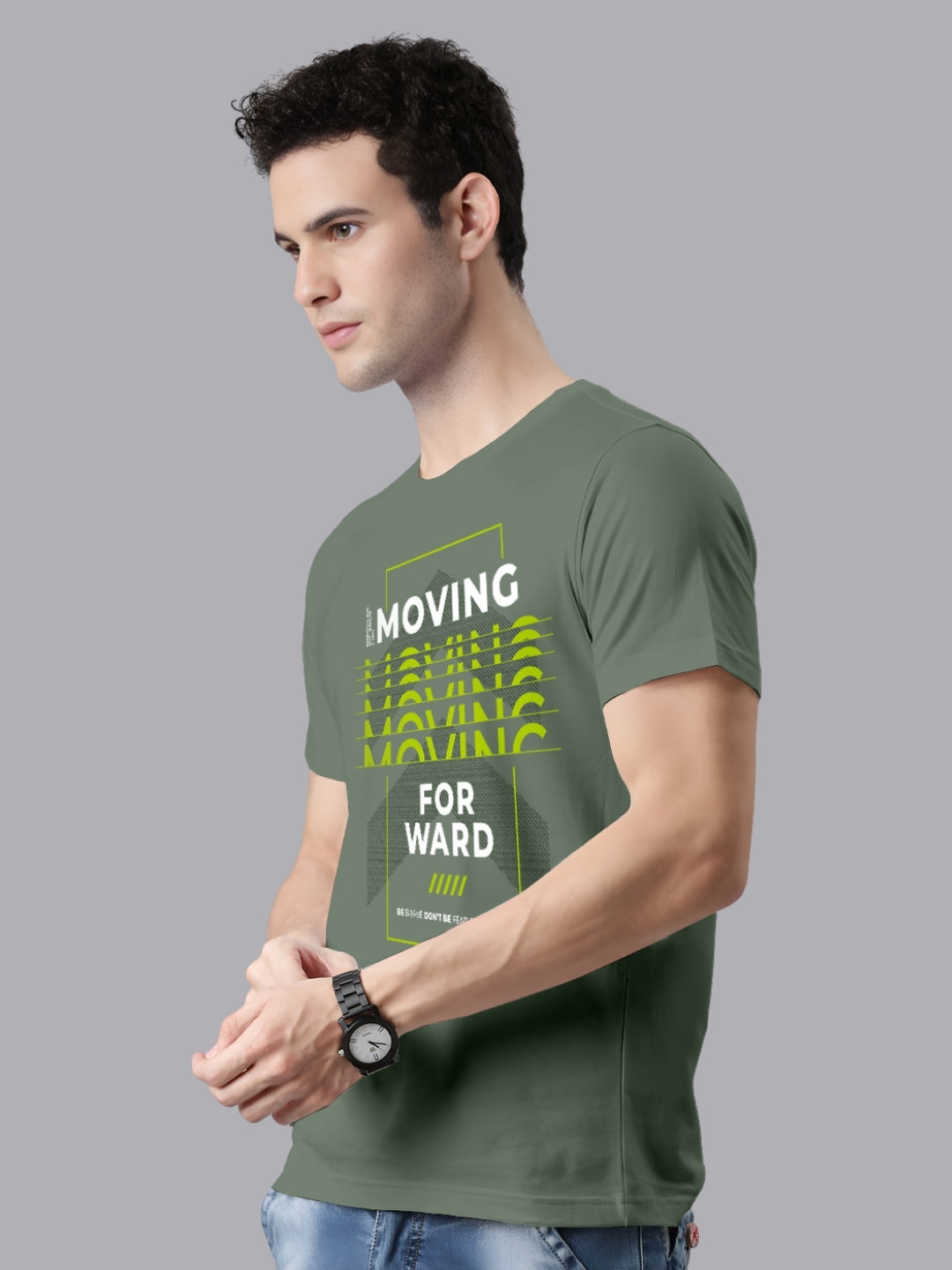FASO Men’s Premium Cotton Printed T-Shirt