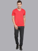 FASO Men’s Soft Cotton V-Neck T-Shirt
