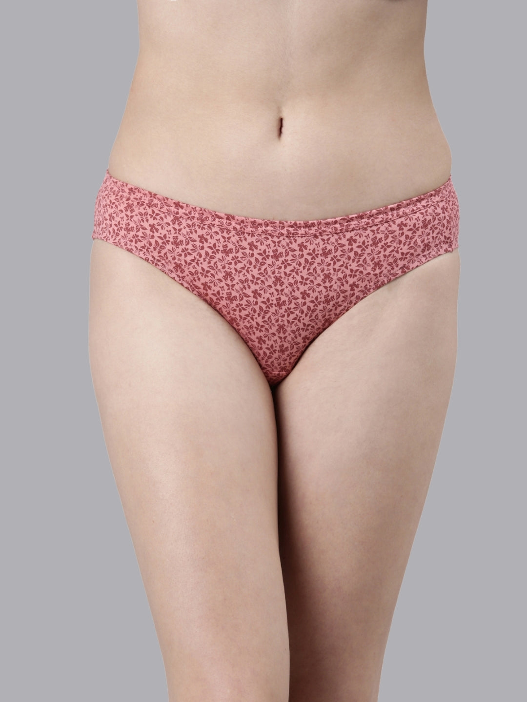 Faso Women's Cotton Inner Elastic Bikini (Pack of 3)