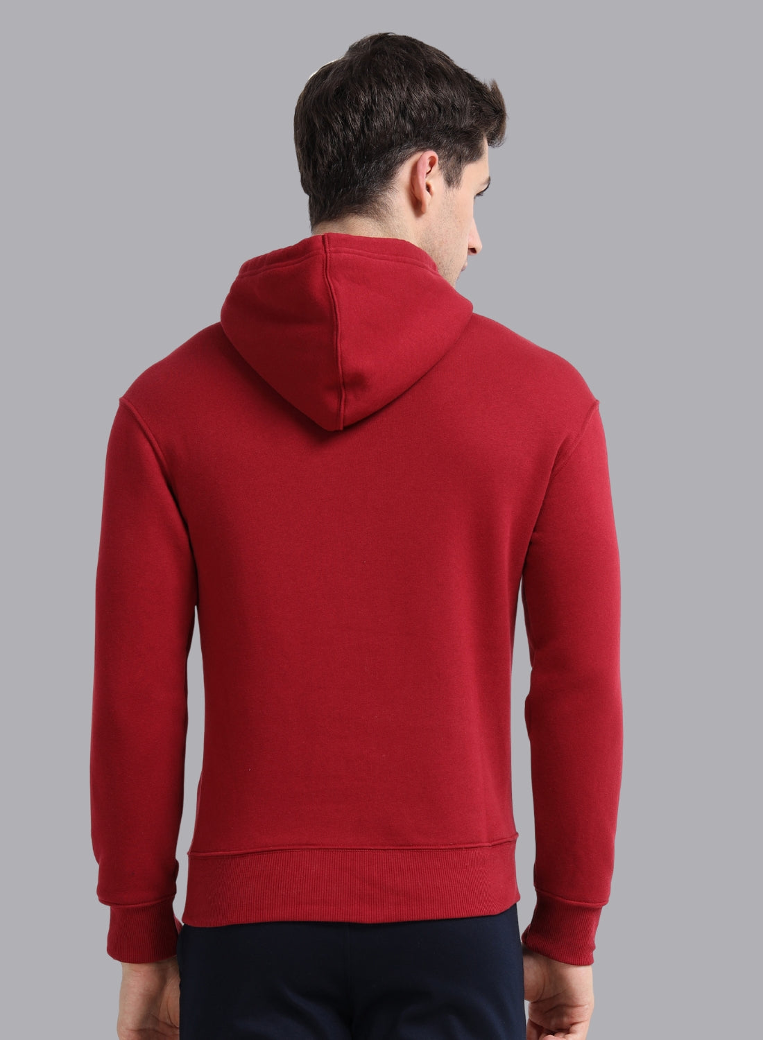 FASO Men’s Premium Fleece Hooded Sweatshirt