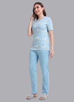 Faso Women's Cotton Printed Pyjama Set