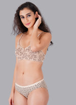 Faso Women's Cotton Printed Bra