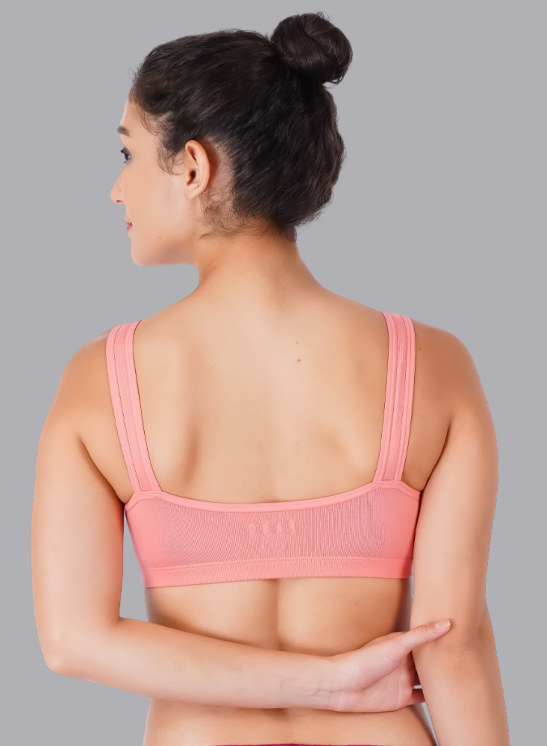 Faso Women's Cotton Beginners Sports Bra