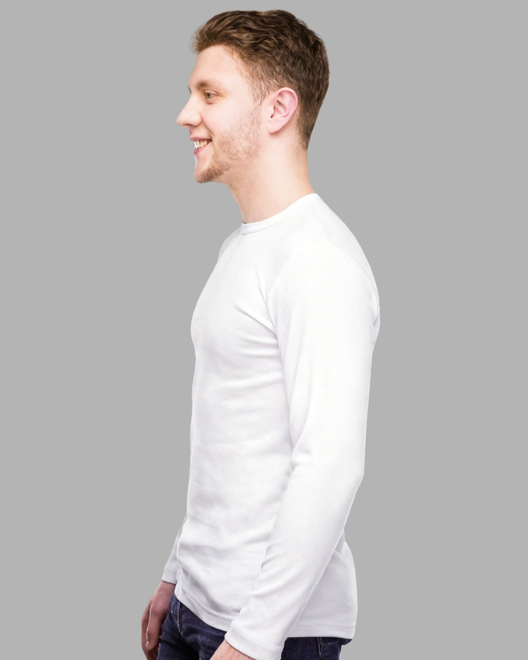 FASO Men’s Full Sleeve Cotton T-shirt Pack of 2