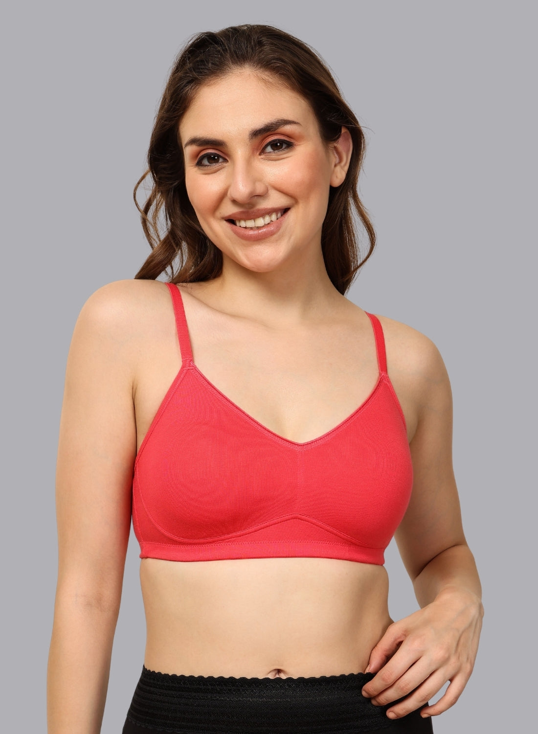 Faso Women's Cotton full Coverage Bra