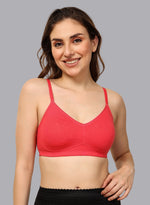 Faso Women's Cotton full Coverage Bra