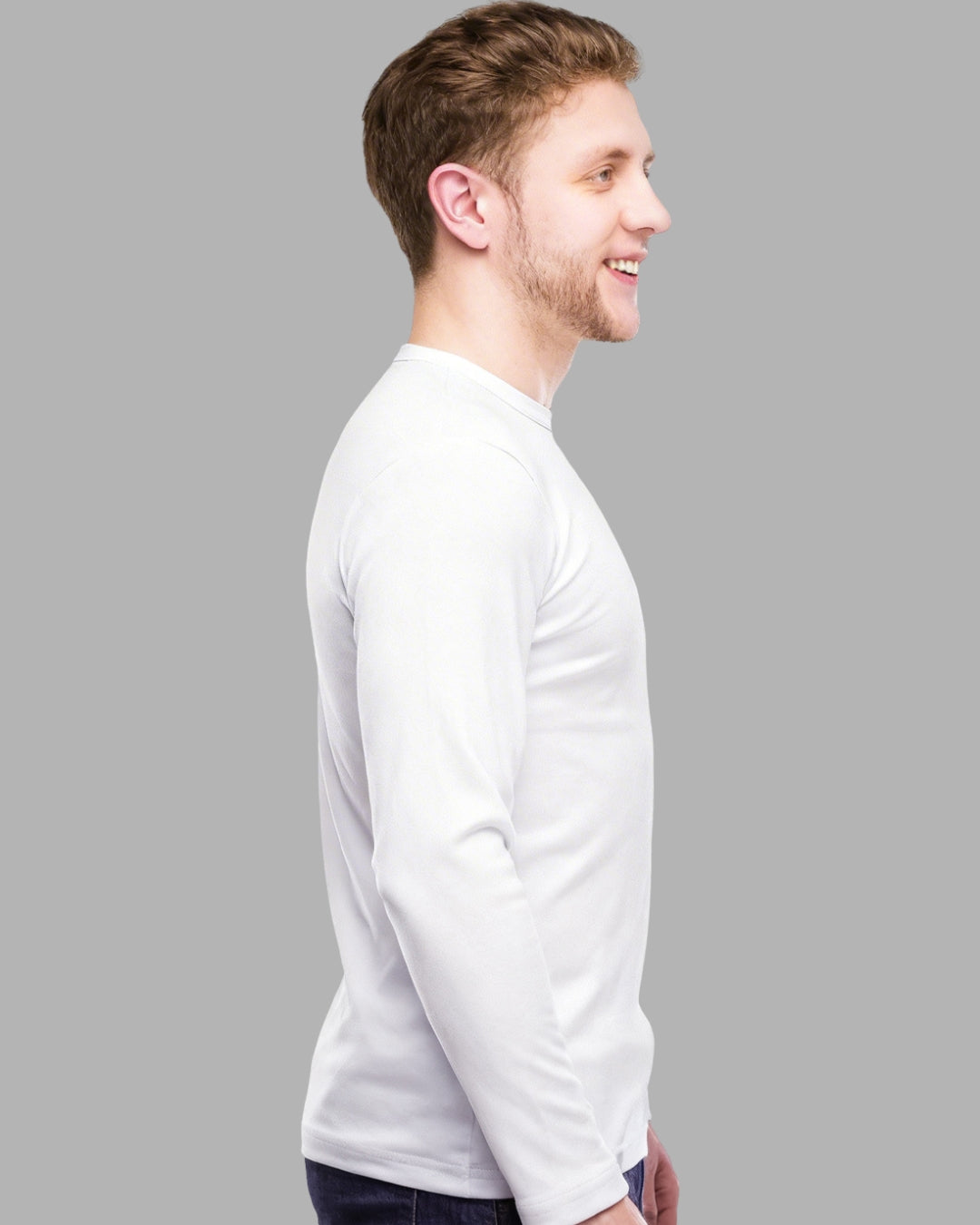 FASO Men’s Full Sleeve Cotton T-shirt Pack of 2