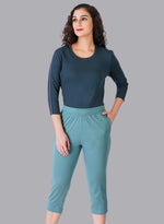 Faso Women's Cotton Loungewear Capri