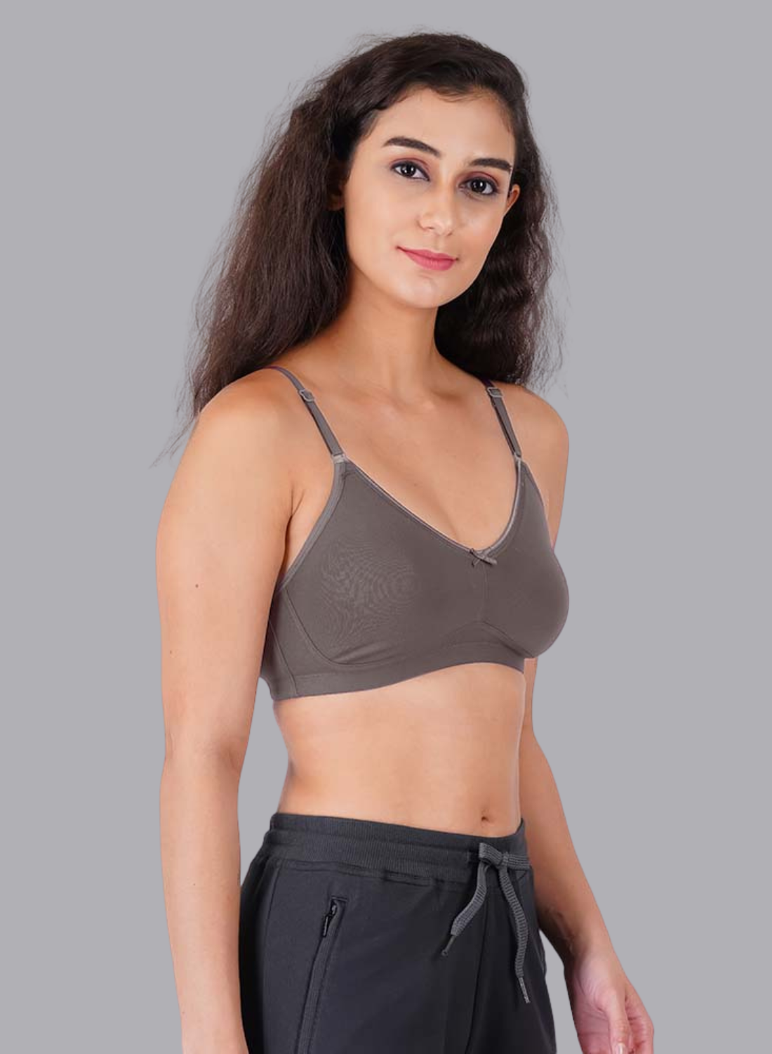 Faso Women's Cotton full Coverage Bra