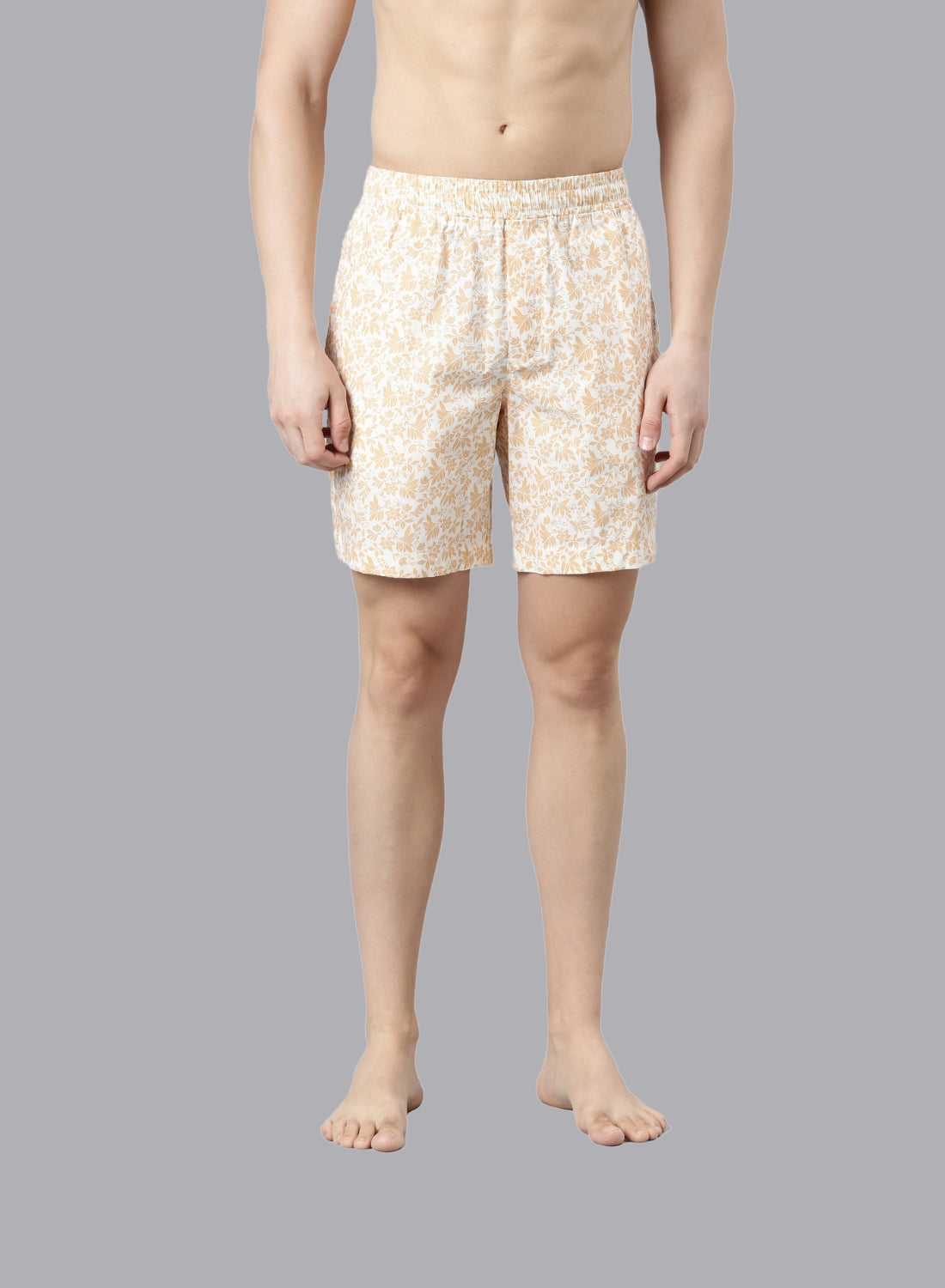 FASO Men’s Cotton Printed Shorts