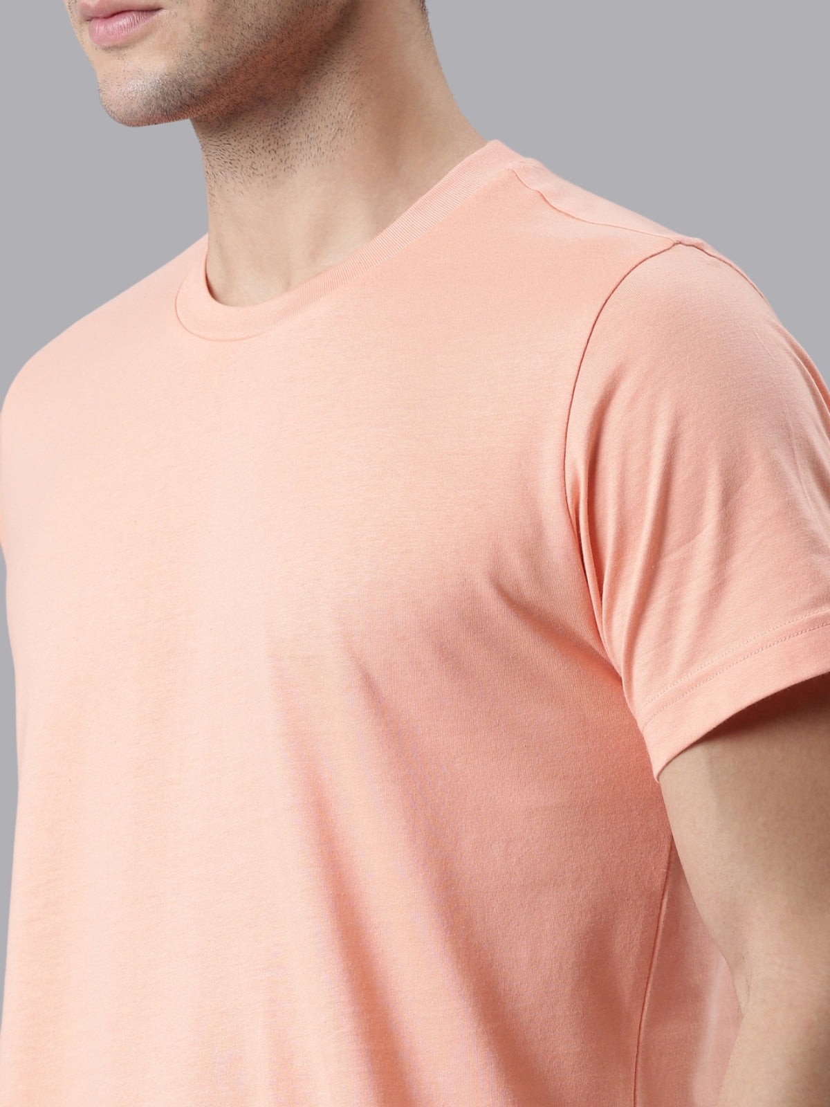 FASO Men’s Cotton Crew Neck Casual T-Shirt