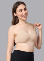 Faso Women's Cotton full Coverage Bra