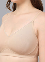 Faso Women's Cotton full Coverage Bra