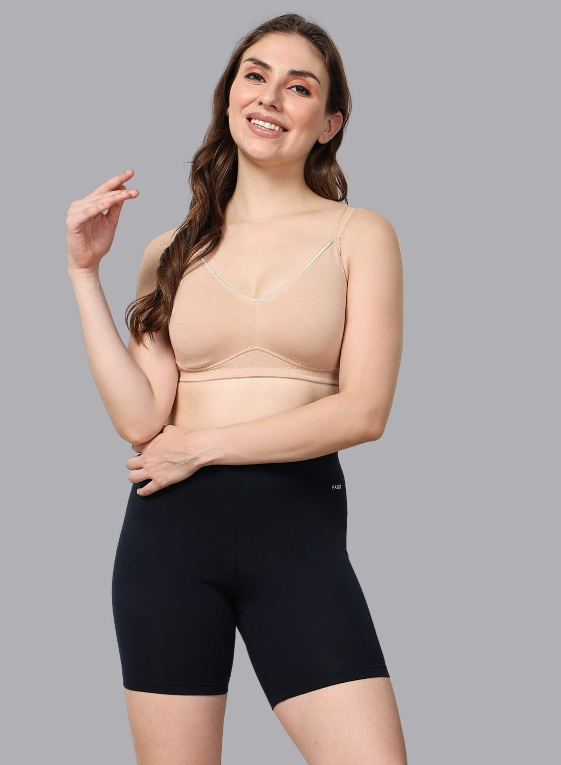 Faso Women's Cotton full Coverage Bra