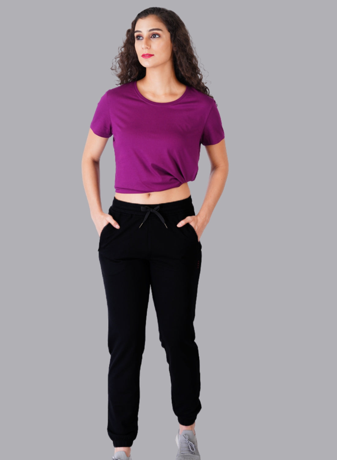 Faso Women's Cotton Elasthane Jogger