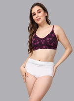 Faso Women's Cotton Printed Bra