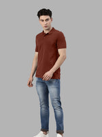 Faso Men's Cotton Polo T-shirt
